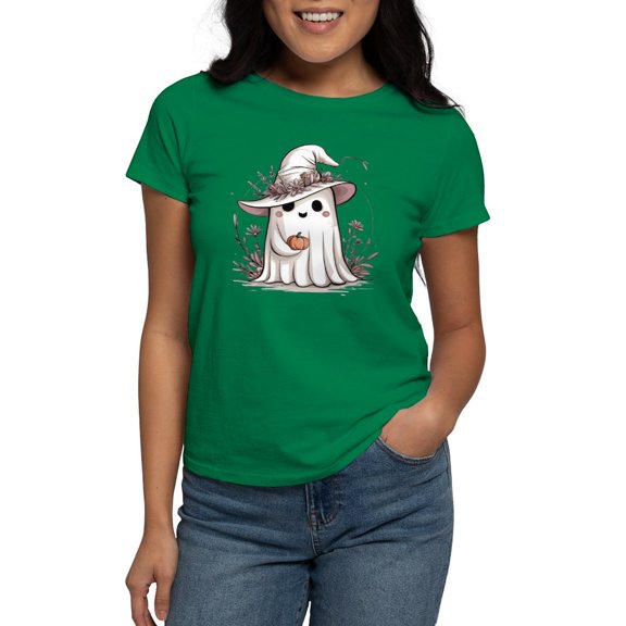 CafePress - Boo T Shirt Women's Value T Shirt - Women's Traditional Fit Dark T-Shirt