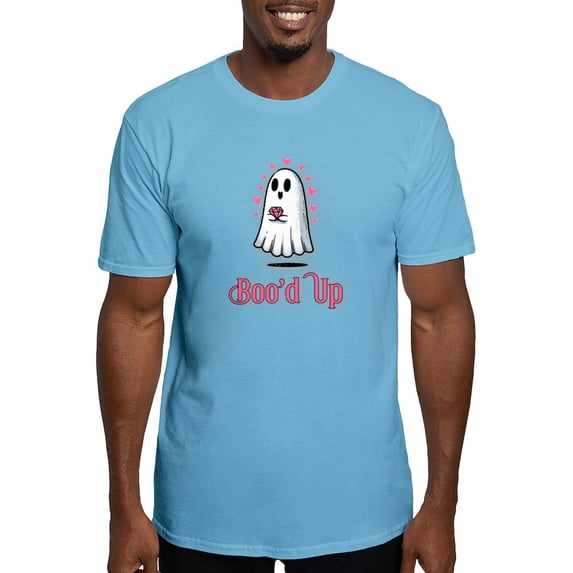 CafePress - Boo'd Up Men's Classic T Shirt - Fitted T-Shirt, Vintage Fit Soft Cotton Tee