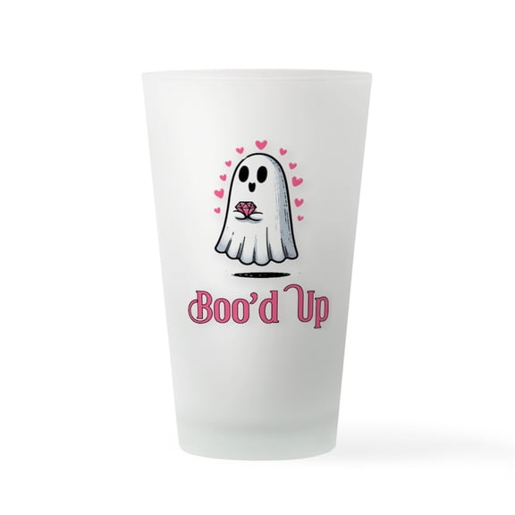 CafePress - Boo'd Up - Pint Glass, Drinking Glass, 16 oz. CafePress