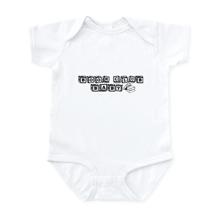 CafePress - Book Club Baby Onesie Body Suit - Baby Light Bodysuit, Size Newborn - 24 Months