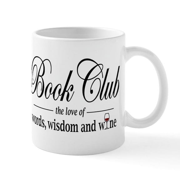 CafePress - Book Club Mug - 11 oz Ceramic Mug - Novelty Coffee Tea Cup