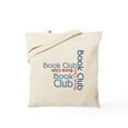 thumbnail image 1 of CafePress - Book Club Multi Text Tote Bag - Unisex Canvas Tote Bag, Beige, 1-Piece, 1 of 6