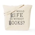 thumbnail image 1 of CafePress - Book Lover Quote Tote Bag - Unisex Canvas Tote Bag, Beige, 1-Piece, 1 of 9