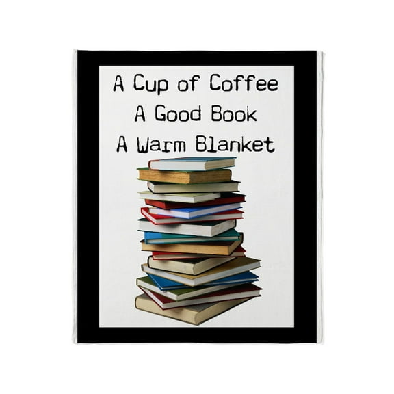 CafePress - Book Lovers Blanket 3 Throw Blanket - Soft Fleece Throw Blanket, 50"x60" for All Ages