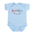 thumbnail image 1 of CafePress - Books Make Me Happy Infant Bodysuit - Baby Light Bodysuit, Size Newborn - 24 Months, 1 of 4