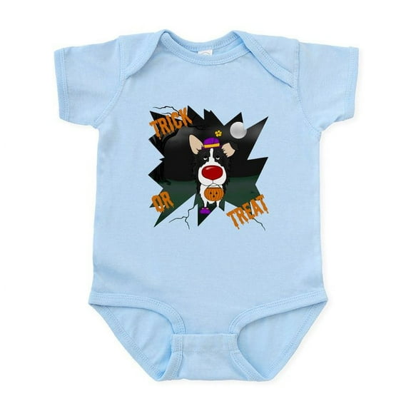 CafePress - Border Collie Clown Infant Bodysuit - Baby Light Bodysuit, Size Newborn - 24 Months