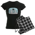 thumbnail image 1 of CafePress - Border Collie Holiday Pajamas - Women's Dark Pajamas, 1 of 4