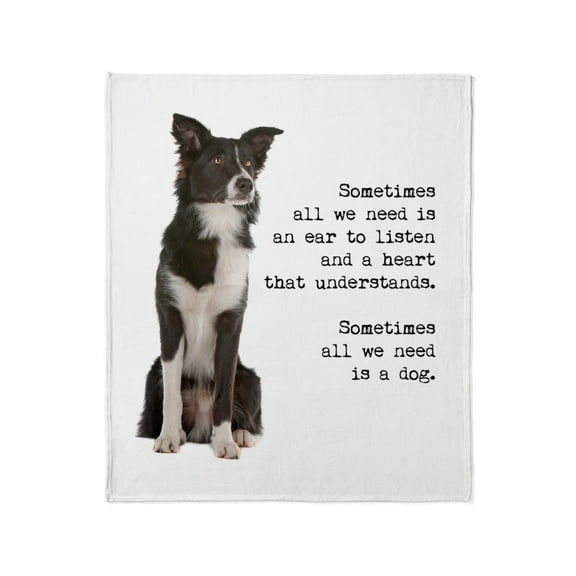 CafePress - Border Collie Throw Blanket - Soft Fleece Throw Blanket, 50"x60" for All Ages