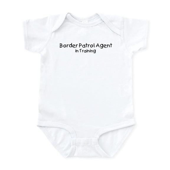 CafePress - Border Patrol Agent In Traini Infant Bodysuit - Baby Light Bodysuit, Size Newborn - 24 Months
