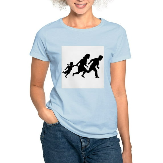 CafePress - Border Run Ash Grey T Shirt - Women's Classic T-Shirt