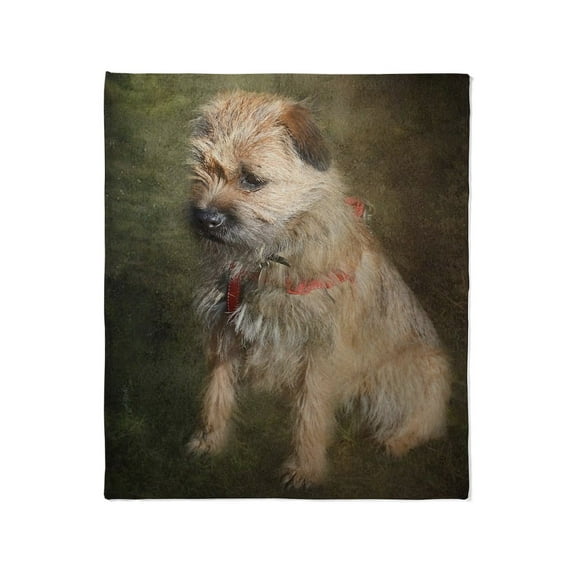 CafePress - Border Terrier Throw Blanket - Soft Fleece Throw Blanket, 50"x60" for All Ages