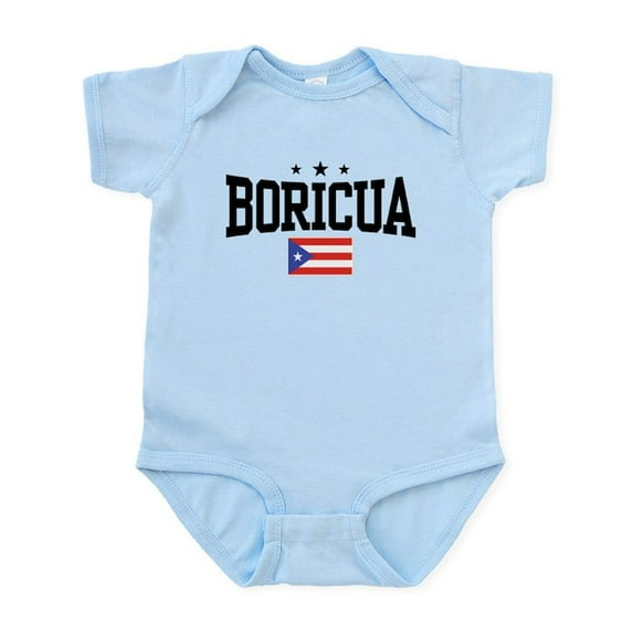 CafePress - Boricua Infant Bodysuit - Baby Light Bodysuit, Size Newborn - 24 Months