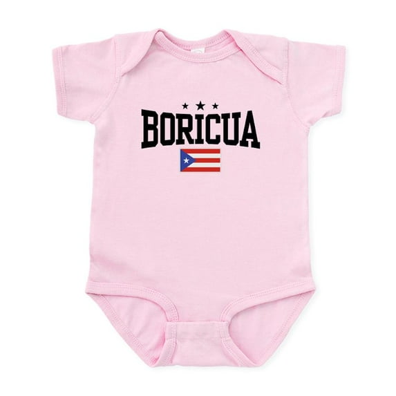 CafePress - Boricua Infant Bodysuit - Baby Light Bodysuit, Size Newborn - 24 Months