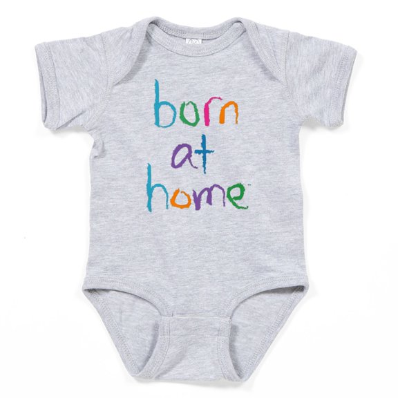 CafePress - Born At Home Body Suit - Cute Infant Bodysuit Baby Romper - Size Newborn - 24 Months