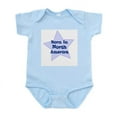 thumbnail image 1 of CafePress - Born In North America Infant Creeper - Baby Light Bodysuit, Size Newborn - 24 Months, 1 of 4