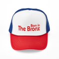 thumbnail image 1 of CafePress - Born In The Bronx - Adjustable Unisex Printed Trucker Hat with Mesh Back, 1 of 10