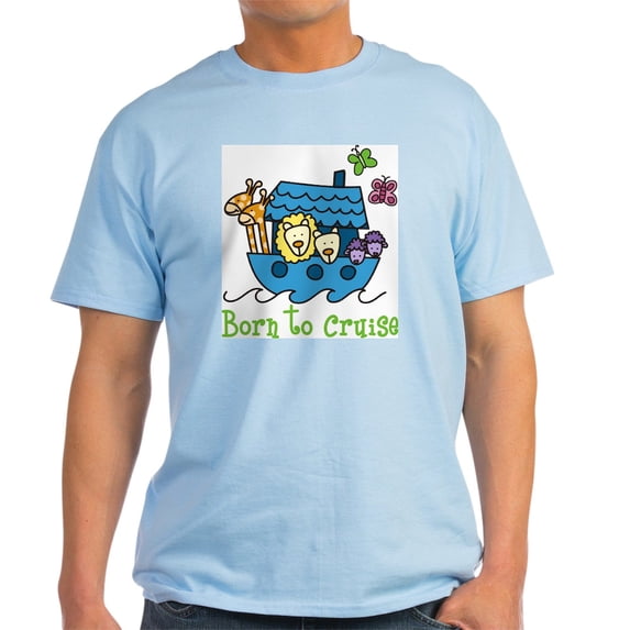 CafePress - Born To Cruise Light T Shirt - Men's Classic Graphic T-Shirt