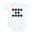 thumbnail image 1 of CafePress - Born To Read Diamonds Infant Bodysuit - Baby Light Bodysuit, Size Newborn - 24 Months, 1 of 4