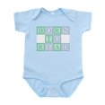 thumbnail image 1 of CafePress - Born To Read Green Infant Bodysuit - Baby Light Bodysuit, Size Newborn - 24 Months, 1 of 4