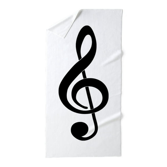 CafePress - Born To Sing - Large Beach Towel, Soft 30"x60" Towel with Unique Design