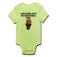 thumbnail image 1 of CafePress - Born With The Basketball Gene Body Suit - Baby Light Bodysuit, 1 of 1