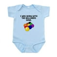 thumbnail image 1 of CafePress - Born With The Billiards Gene Body Suit - Baby Light Bodysuit, Size Newborn - 24 Months, 1 of 4