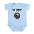 thumbnail image 1 of CafePress - Born With The Bowling Gene Body Suit - Baby Light Bodysuit, Size Newborn - 24 Months, 1 of 4