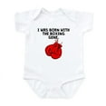 thumbnail image 1 of CafePress - Born With The Boxing Gene Body Suit - Baby Light Bodysuit, Size Newborn - 24 Months, 1 of 4