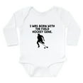 thumbnail image 1 of CafePress - Born With The Field Hockey Gene Body Suit - Long Sleeve Cotton Baby Bodysuit, 1 of 4