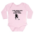 thumbnail image 1 of CafePress - Born With The Field Hockey Gene Body Suit - Long Sleeve Cotton Baby Bodysuit, 1 of 4