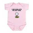 thumbnail image 1 of CafePress - Born With The Golf Gene Body Suit - Baby Light Bodysuit, Size Newborn - 24 Months, 1 of 4
