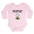 thumbnail image 1 of CafePress - Born With The Golf Gene Body Suit - Long Sleeve Cotton Baby Bodysuit, 1 of 4