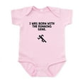 thumbnail image 1 of CafePress - Born With The Running Gene Body Suit - Baby Light Bodysuit, Size Newborn - 24 Months, 1 of 4