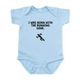 thumbnail image 1 of CafePress - Born With The Running Gene Body Suit - Baby Light Bodysuit, Size Newborn - 24 Months, 1 of 4
