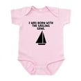 thumbnail image 1 of CafePress - Born With The Sailing Gene Body Suit - Baby Light Bodysuit, Size Newborn - 24 Months, 1 of 4