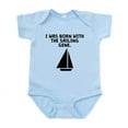 thumbnail image 1 of CafePress - Born With The Sailing Gene Body Suit - Baby Light Bodysuit, Size Newborn - 24 Months, 1 of 4