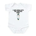 thumbnail image 1 of CafePress - Born With The Surfing Gene Body Suit - Baby Light Bodysuit, Size Newborn - 24 Months, 1 of 4