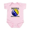 thumbnail image 1 of CafePress - Bosnian Football Infant Bodysuit - Baby Light Bodysuit, Size Newborn - 24 Months, 1 of 4