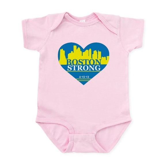 CafePress - Boston Body Suit - Baby Light Bodysuit, Size Newborn - 24 Months