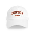 thumbnail image 1 of CafePress - Boston EST 1630 Cap - Adjustable 100% Brushed Unisex Casual Cotton Baseball Cap, Beige, 1, 1 of 2