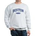 thumbnail image 1 of CafePress - Boston EST 1630 Sweatshirt - Crew Neck Sweatshirt, 1 of 4