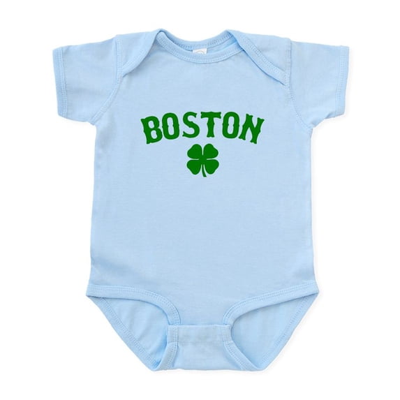 CafePress - Boston Irish Infant Bodysuit - Baby Light Bodysuit, Size Newborn - 24 Months