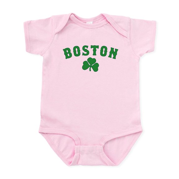 CafePress - Boston Irish Infant Bodysuit - Baby Light Bodysuit, Size Newborn - 24 Months