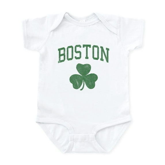 CafePress - Boston Irish Infant Bodysuit - Baby Light Bodysuit, Size Newborn - 24 Months