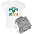 thumbnail image 1 of CafePress - Boston Irish Women's Light Pajamas - Women's Short Sleeve Print T-Shirt and Pants Light Cotton Pajama Set, 1 of 7