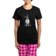 thumbnail image 1 of CafePress - Boston Rocker T Women's Dark Pajamas - Women's Short Sleeve Print T-Shirt and Pants Dark Cotton Pajama Set, 1 of 7