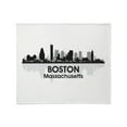 thumbnail image 1 of CafePress - Boston Skyline Throw Blanket - Soft Fleece Throw Blanket, 50"x60" for All Ages, 1 of 2