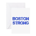 thumbnail image 1 of CafePress - Boston Strong Cap Blue - Greeting Card, Blank Inside Matte, 1 of 3