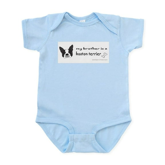 CafePress - Boston Terrier Gifts Infant Bodysuit - Baby Light Bodysuit, Size Newborn - 24 Months
