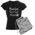 thumbnail image 1 of CafePress - Boston Terrier MOM Women's Dark Pajamas - Women's Short Sleeve Print T-Shirt and Pants Dark Cotton Pajama Set, 1 of 7